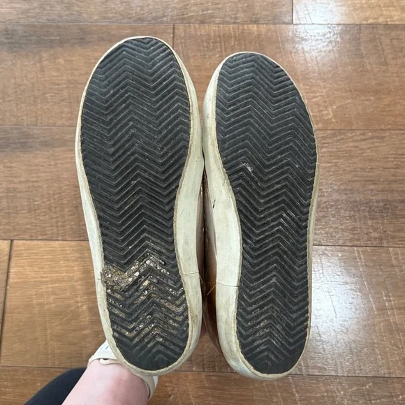 Golden Goose Metallic Sneakers